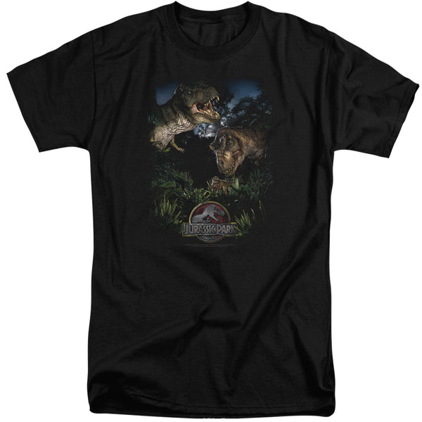 Jurassic Park - Happy Family Adult Tall Fit Short Sleeve
