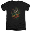 Jurassic Park - Clever Girl Adult Slim Fit V Neck Cotton