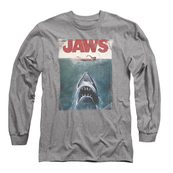 Jaws - Title Adult Long Sleeve