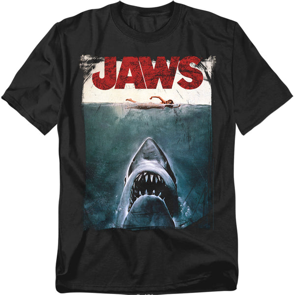 Jaws - Title Adult Regular Fit Short Sleeve