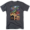 Jurassic Park - Rex In The City Adult Regular Fit Short Sleeve