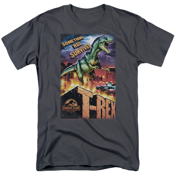 Jurassic Park - Rex In The City Adult Regular Fit Short Sleeve