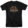 Jurassic Park - Something Has Survived Adult Regular Fit Short Sleeve