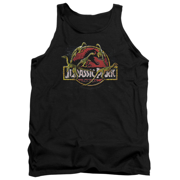 Jurassic Park - Something Has Survived Adult Tank Top