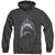 Jaws - Terror In The Deep Adult Heather Hoodie