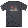 Jurassic Park - Faded Logo Adult Regular Fit Short Sleeve