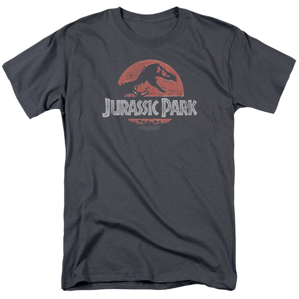 Jurassic Park - Faded Logo Adult Regular Fit Short Sleeve