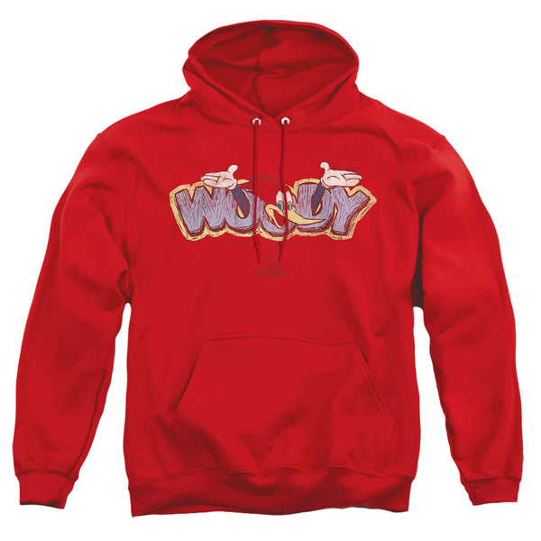 Woody Woodpecker - Sketchy Bird Adult Pullover Hoodie
