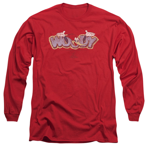 Woody Woodpecker - Sketchy Bird Adult Long Sleeve
