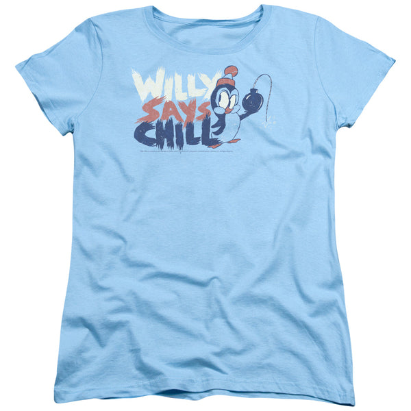 Chilly Willy - I Say Chill Women's Short Sleeve
