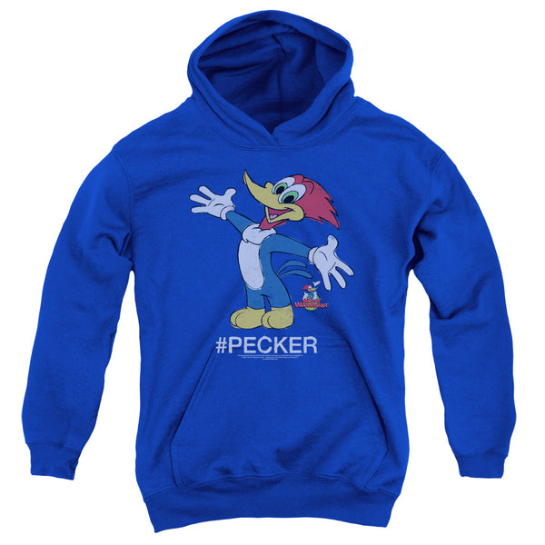 Woody Woodpecker - Hashtag Woody Youth Hooded Sweatshirt
