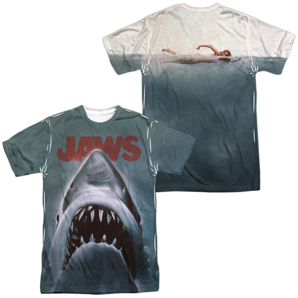 Jaws - Poster Adult Regular Fit Short Sleeve 100% Poly