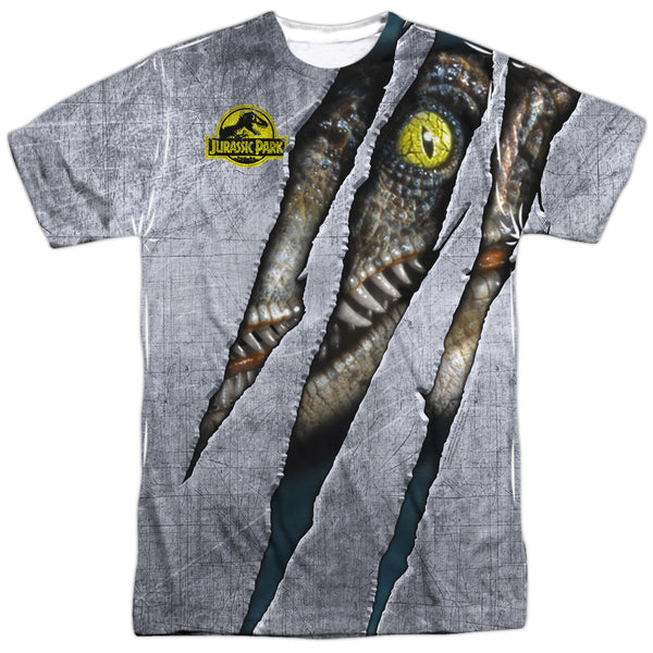 Jurassic Park - Live Raptro Adult Regular Fit Short Sleeve 100% Poly