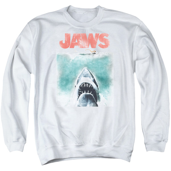 Jaws - Vintage Poster Adult Crewneck Sweatshirt