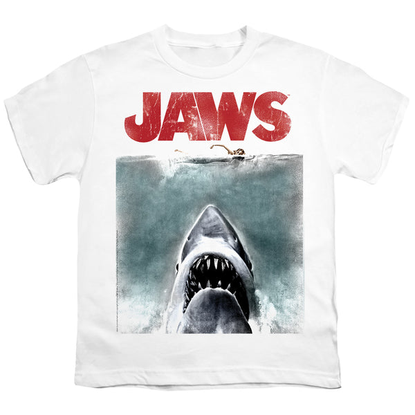 Jaws - Vintage Poster Youth Short Sleeve