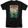 Jaws - Bright Jaws Adult Tall Fit Short Sleeve