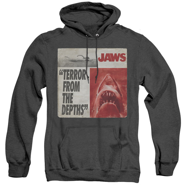 Jaws - Terror Adult Heather Hoodie