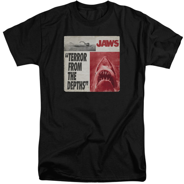 Jaws - Terror Adult Tall Fit Short Sleeve