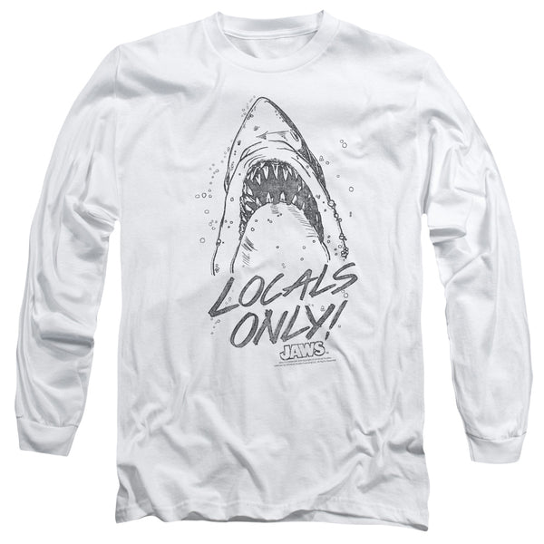 Jaws - Locals Only Adult Long Sleeve