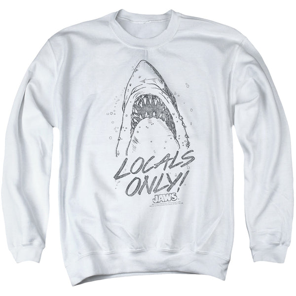 Jaws - Locals Only Adult Crewneck Sweatshirt