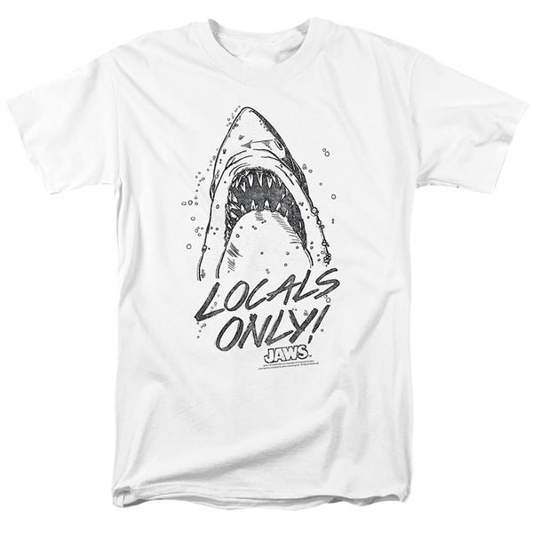 Jaws - Locals Only Adult Regular Fit Short Sleeve