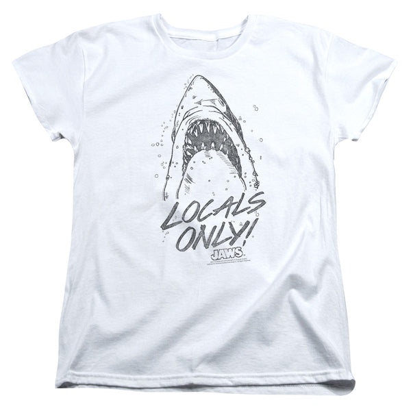 Jaws - Locals Only Women's Short Sleeve