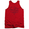 Woody Woodpecker - Big Head Adult Tank Top
