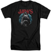 Jaws - Water Circle Adult Tall Fit Short Sleeve