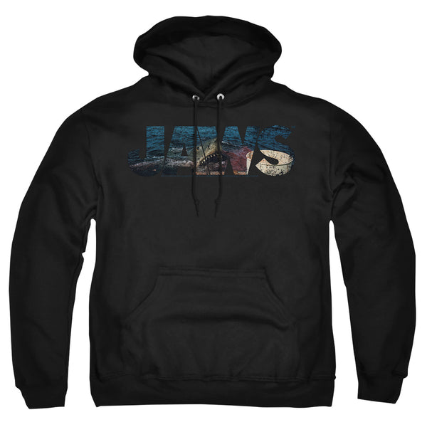 Jaws - Logo Cutout Adult Pullover Hoodie
