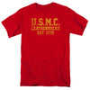 US Marine Corps - Leathernecks Adult Regular Fit Short Sleeve
