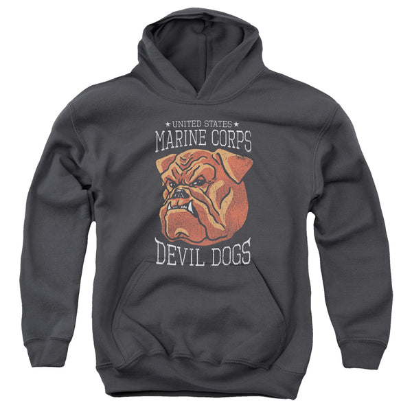 US Marine Corps - Devil Dogs Youth Hooded Sweatshirt