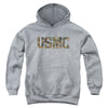 US Marine Corps - USmc Camo Fill Youth Hooded Sweatshirt