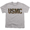 US Marine Corps - USmc Camo Fill Youth Short Sleeve