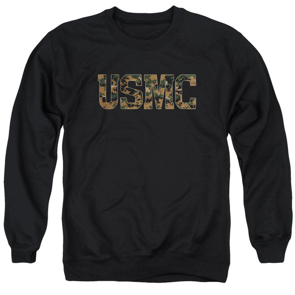 US Marine Corps - USmc Camo Fill Adult Crewneck Sweatshirt