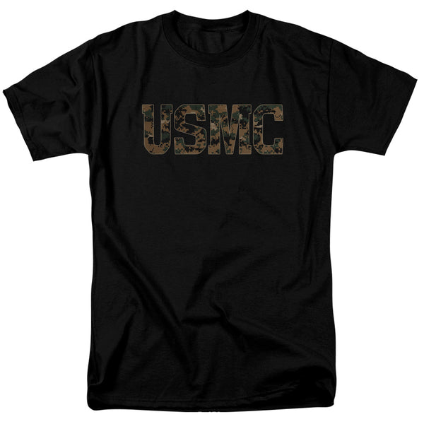 US Marine Corps - USmc Camo Fill Adult Regular Fit Short Sleeve