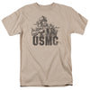 US Marine Corps - Statue Adult Regular Fit Short Sleeve