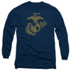US Marine Corps - Gold Emblem Adult Long Sleeve