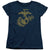 US Marine Corps - Gold Emblem Women's Short Sleeve