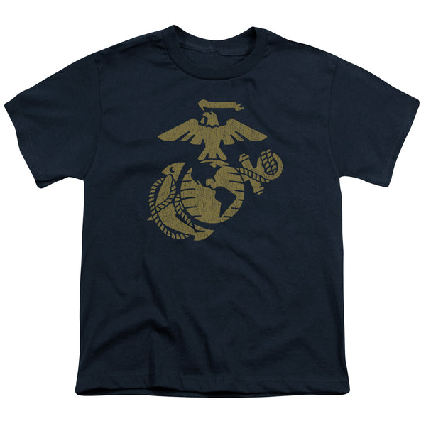 US Marine Corps - Gold Emblem Youth Short Sleeve