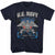 Navy Eagle With Anchors- S/S Tshirt