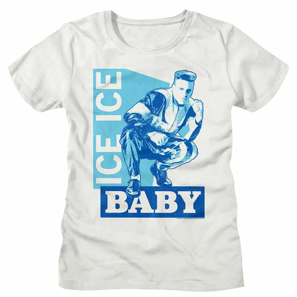 Vanilla Ice-Ice Ice Baby-Ladies S/S Tshirt