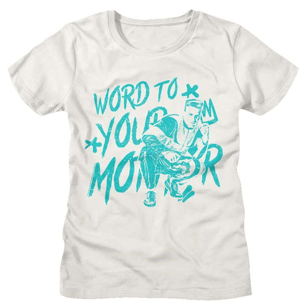 Vanilla Ice-Blu Word To Your Mother-Ladies S/S Tshirt