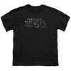 Fantastic Beasts - Logo Youth Short Sleeve