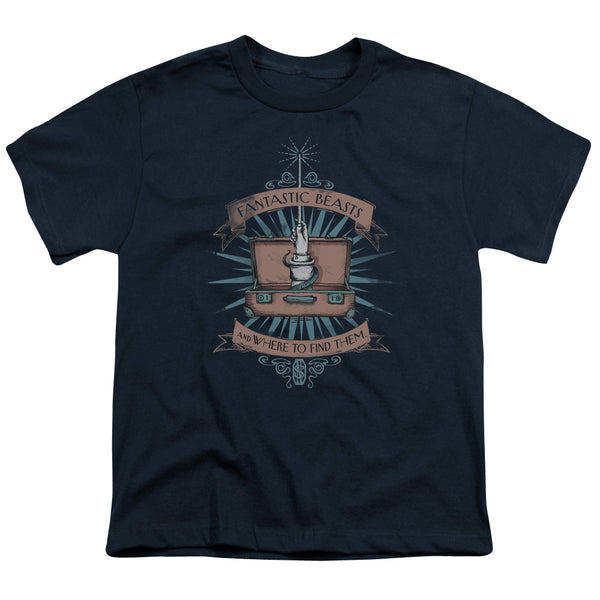 Fantastic Beasts - Briefcase Youth Short Sleeve
