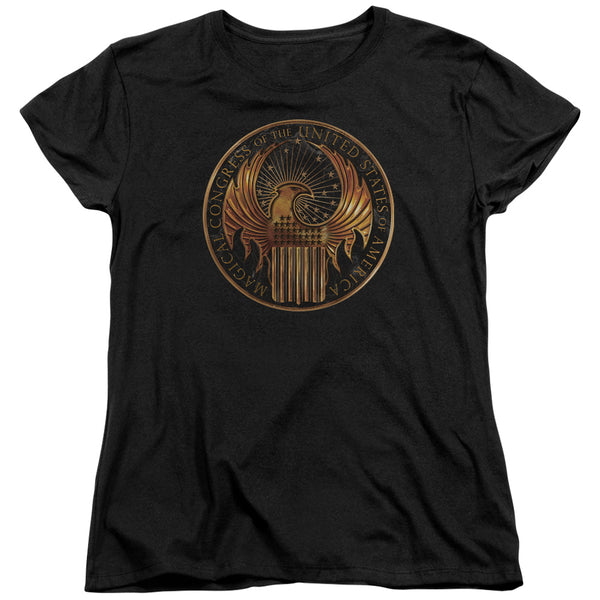 Fantastic Beasts - Magical Congress Crest Women's Short Sleeve