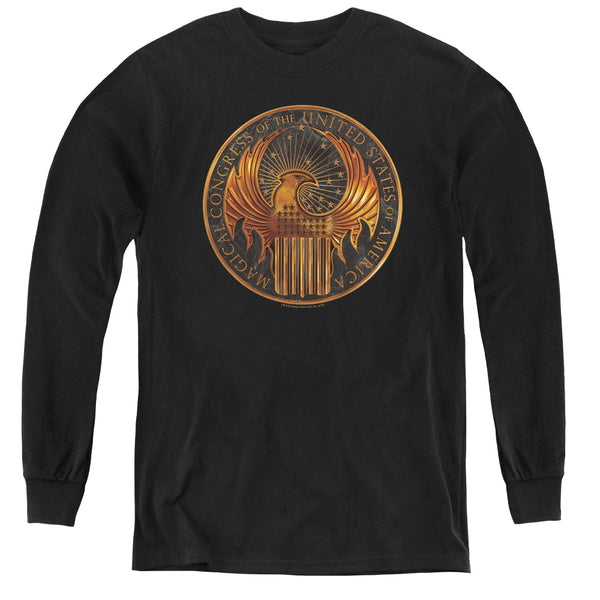 Fantastic Beasts - Magical Congress Crest L - S Youth