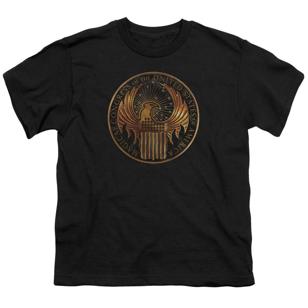 Fantastic Beasts - Magical Congress Crest Youth Short Sleeve