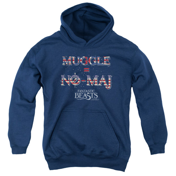 Fantastic Beasts - Uk Us No Maj Youth Hooded Sweatshirt