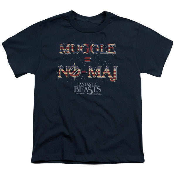 Fantastic Beasts - Uk Us No Maj Youth Short Sleeve