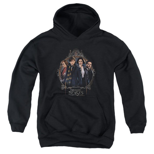 Fantastic Beasts - Group Portrait Youth Hooded Sweatshirt